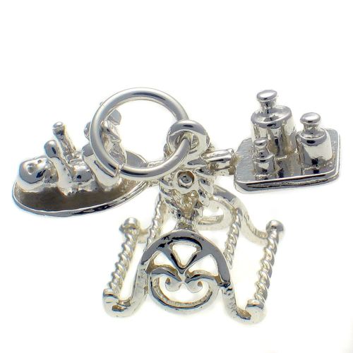 Baby Scales Sterling Silver Charm