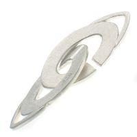 Clasps Oval Pair Sterling Silver Necklace/Bracelet 