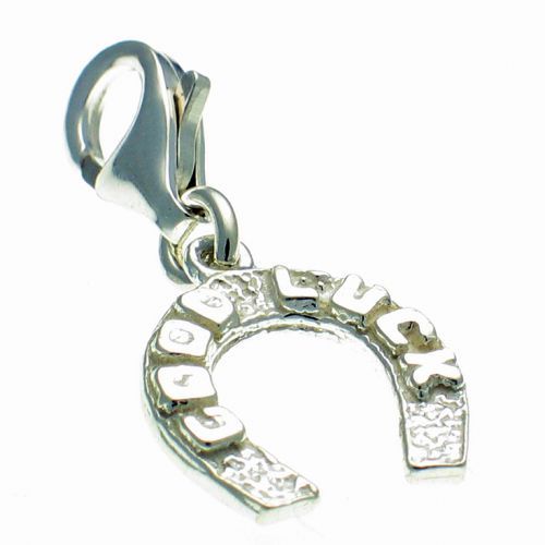 Horse Shoe Sterling Silver Charm