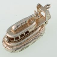 Charme Argent Sterling Nuvo HMK Bateau Dans Une Bouteille 4,1 G – Vintage