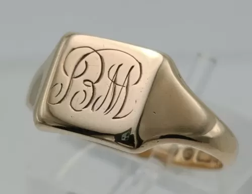 9ct Gold Signet Ring