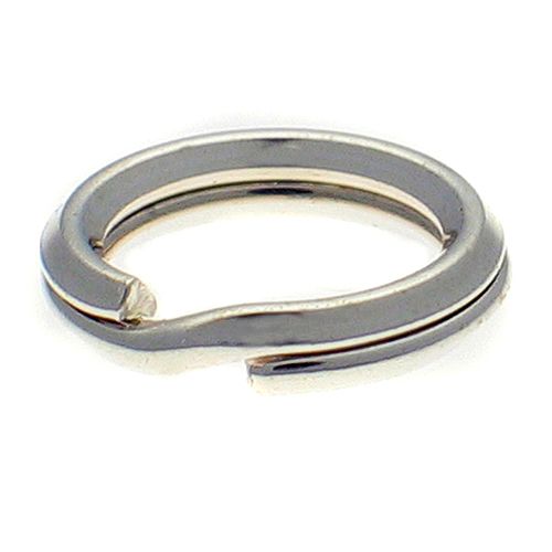 Great for Charms 8mm Sterling Silver Split Rings 10 