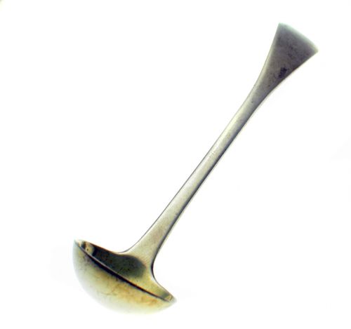 Georgian silver condiment spoon